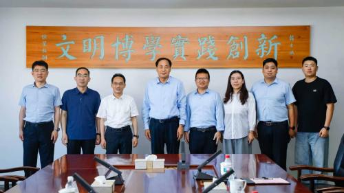 烟台大学来校调研交流